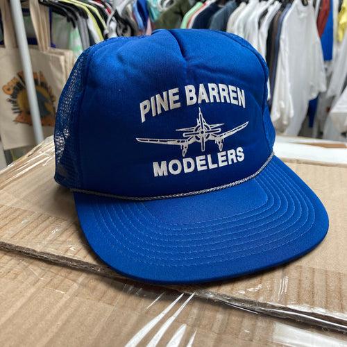 Vintage Pine Barren Modelers mesh trucker hat