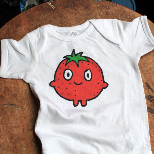 Tomato Goober Onesie