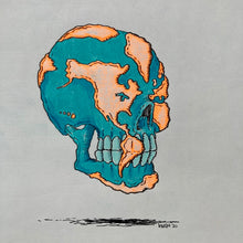 Skull Earth art by Ryan Wade available at Radcakes.com in Manasquan NJ