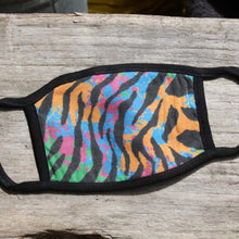 80's Tiger Pattern Face Mask (Child & Adult sizes)
