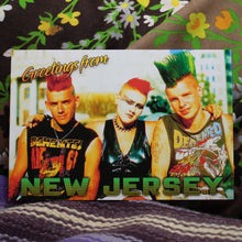 Greetings from New Jersey, Punk! postcard