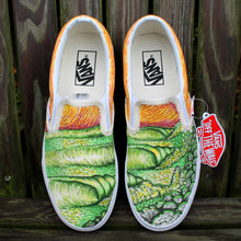 custom surfing vans sneakers by radcakes art and design Manasquan new jersey