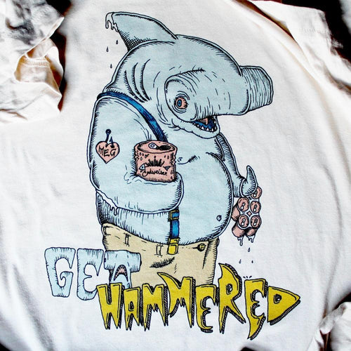 Get Hammered Head Shark shirt - RadCakes Shirt Printing