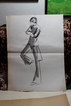 1960's Fashion Art Collection by Janice Burch
