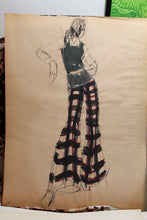 1960's Fashion Art Collection by Janice Burch