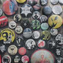 Punk Rock Button Collection clutch bag - RadCakes Shirt Printing