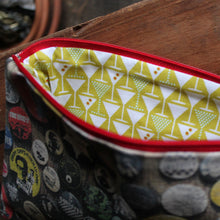 Punk Rock Button Collection clutch bag - RadCakes Shirt Printing
