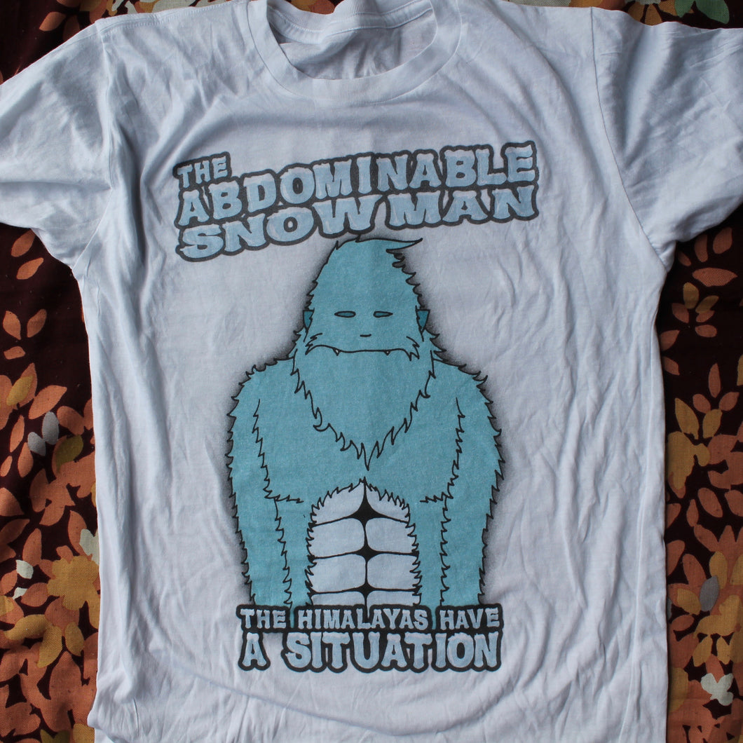 The Abdominable Snowman shirt (SMALL)