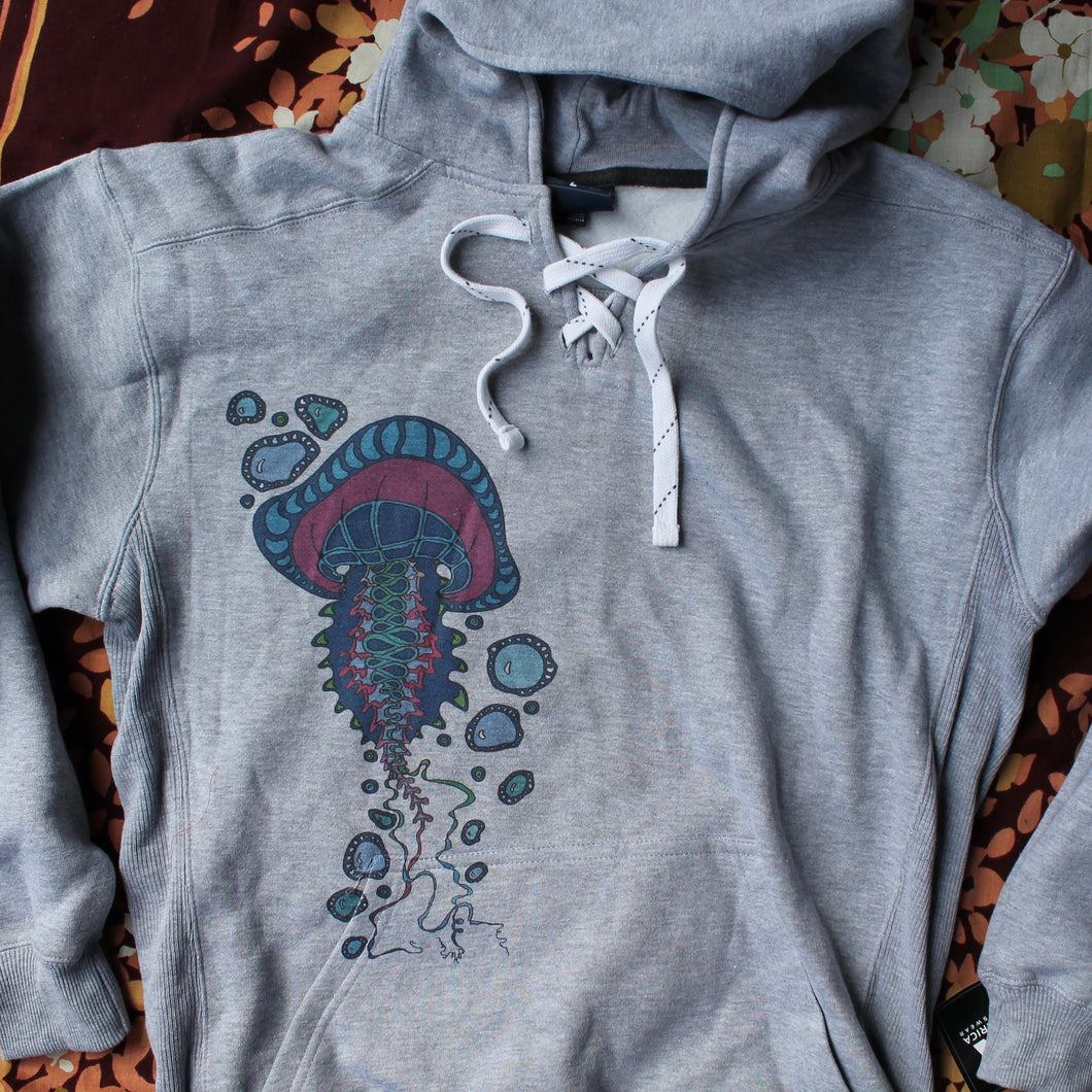 Medusa Jellyfish hooded sweatshirt