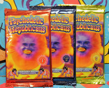 Psychedelic Republicans trading card set for sale COMPLETE 24 card set 2020 election 