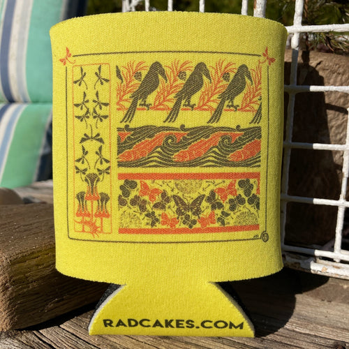 Art Nouveau koozie