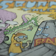 Squan Tales detailed artwork print by RadCakes.com