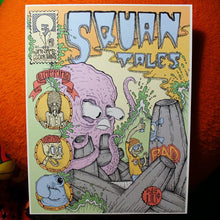 Squan Tales underground comic cover art print by Rad Wayne Manasquan NJ