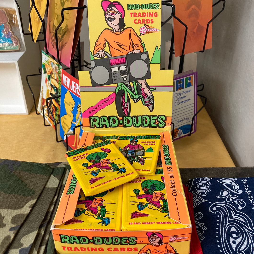 Rad Rods Cards Rad Dudes trading cards (1990, Pacific Trading) – RAD Shirts Custom ...