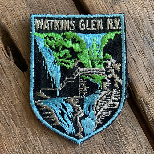 Vintage Watkins Glen NY patch