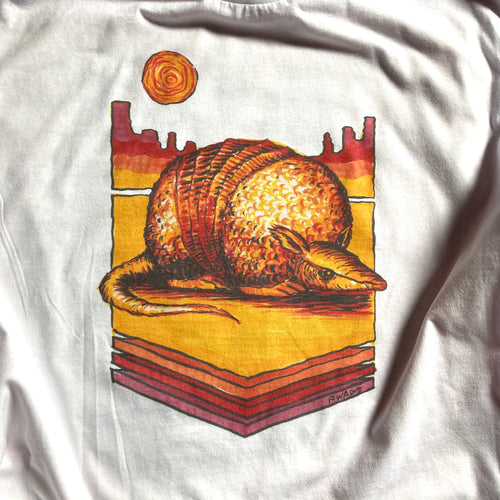 Armadillo Shirt design by RAD Shirts Manasquan NJ