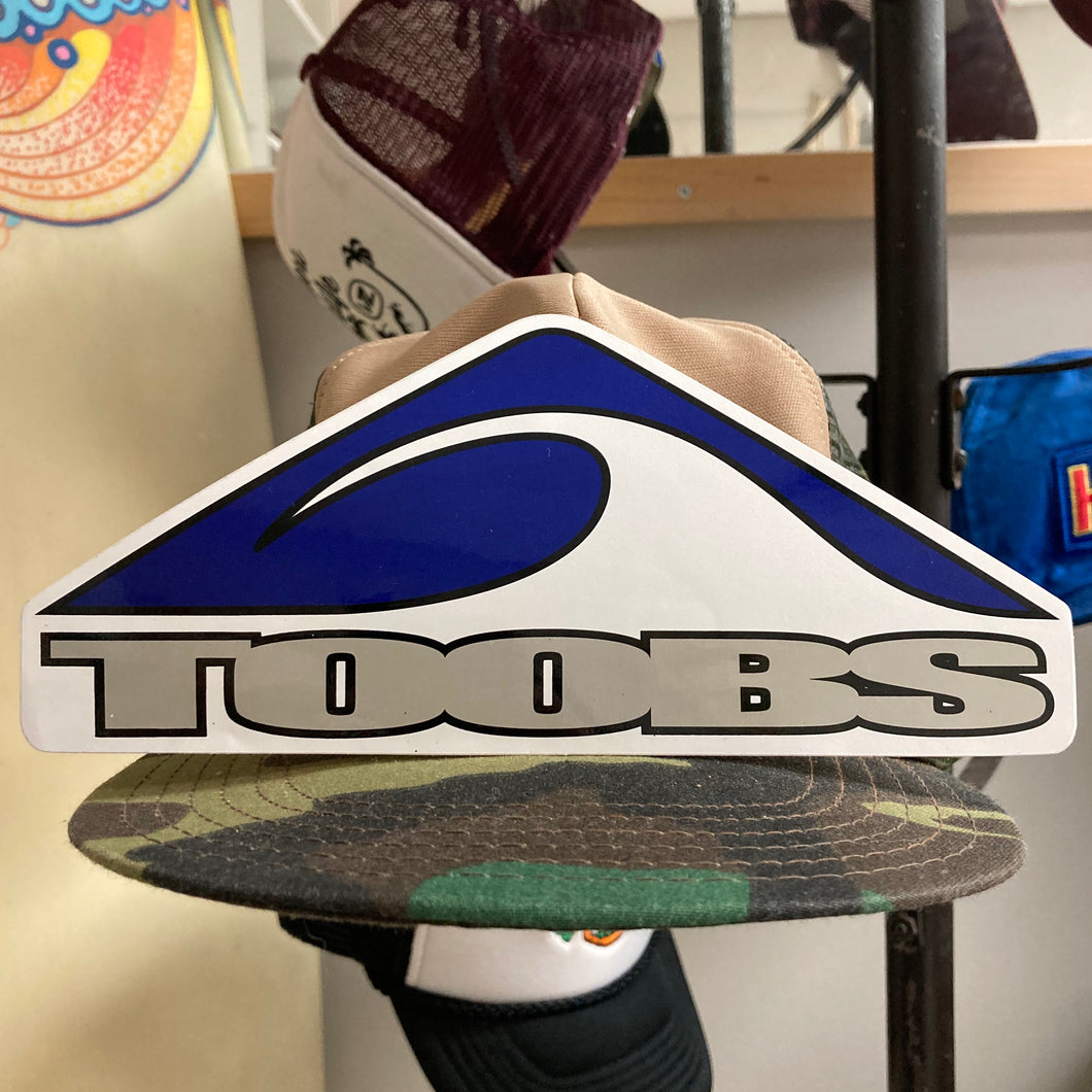 Toobs bodyboard sticker for sale California surf company boards