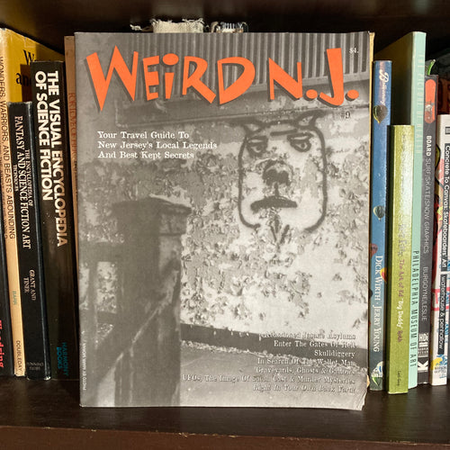 Weird NJ #9 magazine for sale Travel Guide to New Jersey Local Legends rare book