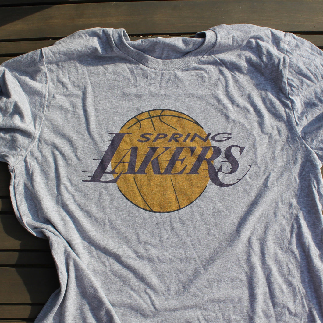 Los Angeles Lakers Logo Crewneck Sweatshirt - Happy Spring Tee