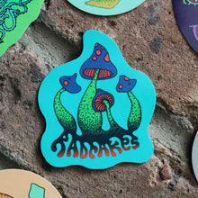 RadCakes Mushroom sticker - RadCakes Shirt Printing