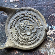 1976 Brass American Revolution Bicentennial belt buckle