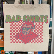 Sasquatch tote bag for sale Yeti RAD 1980's design for sale by Alex Villalobos artist