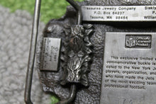 1987 New York Jets belt buckle