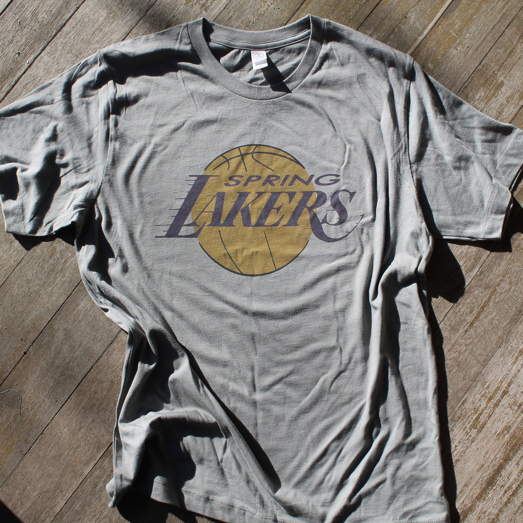 Sample Sale: Spring Lakers shirt, size MEDIUM