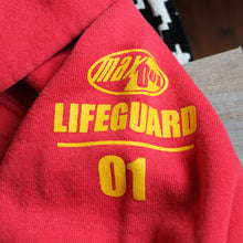 Retro Newquay UK Lifeguard hooded sweatshirt