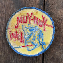 Vintage Yum-Yum Worms fishing patch