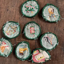 Set of 8 Vintage Girl Scout merit patches