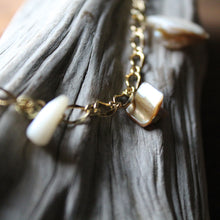 Fossil Tiger Shark Tooth and Shell charm bracelet 001 - RadCakes Shirt Printing