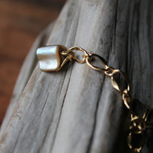 Fossil Tiger Shark Tooth and Shell charm bracelet 001 - RadCakes Shirt Printing