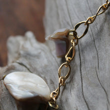 Fossil Tiger Shark Tooth and Shell charm bracelet 002 - RadCakes Shirt Printing