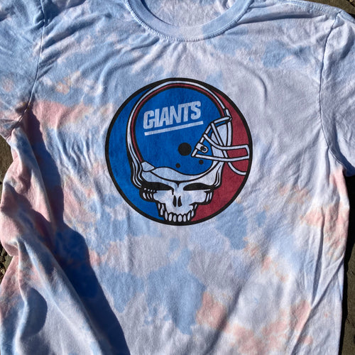 Grateful Dead New York Giants tie dye shirt for sale