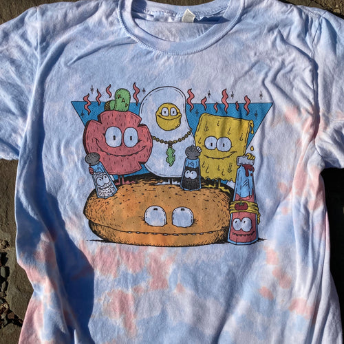 Pork Roll shirt for sale tie dye NJ design