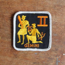 Vintage Gemini Zodiac patch