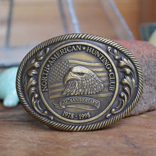 North American Hunting Club belt buckle for sale