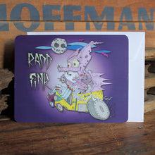 Rat Rod postcard notecard artwork by RadCakes NJ