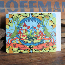 Shark Mushroom Praying Mantis notecard design by RadCakes postcard