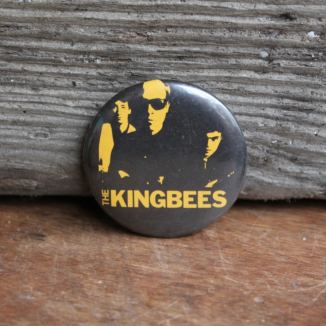 The Kingbees pinback button