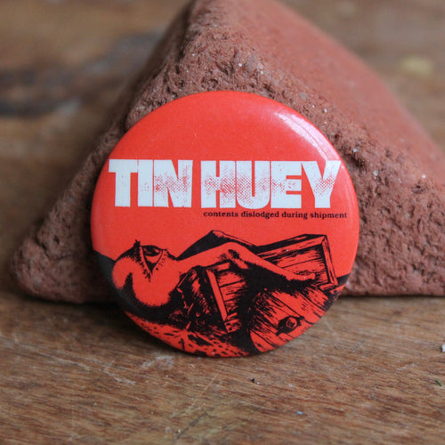 Retro Tin Huey pinback button