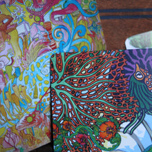 coral reef and underwater sea life notecards by RadCakes