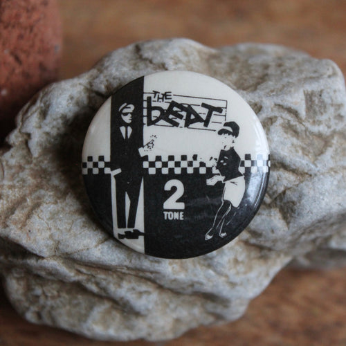 Retro The Beat 2 Tone pinback button