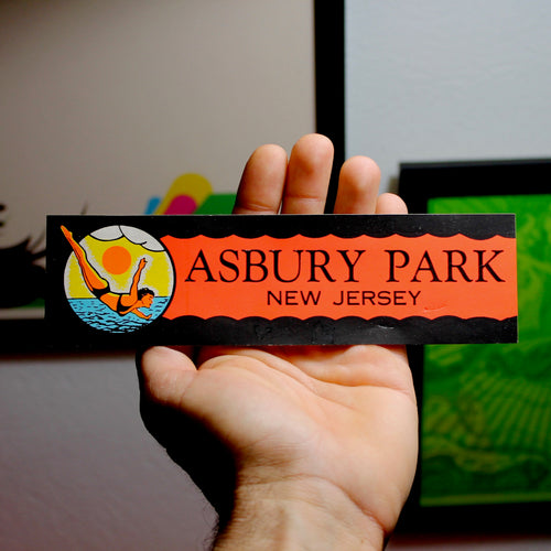 Asbury Park New Jersey sticker decal for sale NJ memorabilia