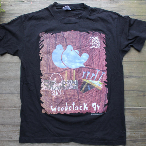 Vintage 1994 Woodstock shirt for sale 94 concert tshirt