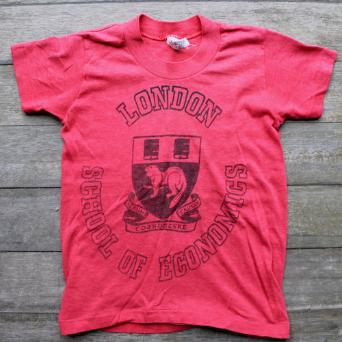Vintage London School of Economics youth shirt