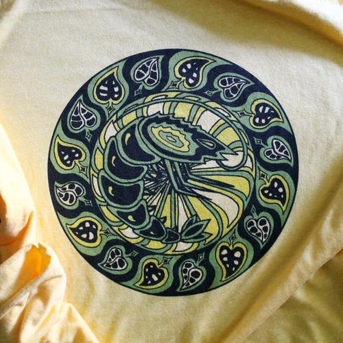 Pattern Shrimp shirt - RadCakes Shirt Printing