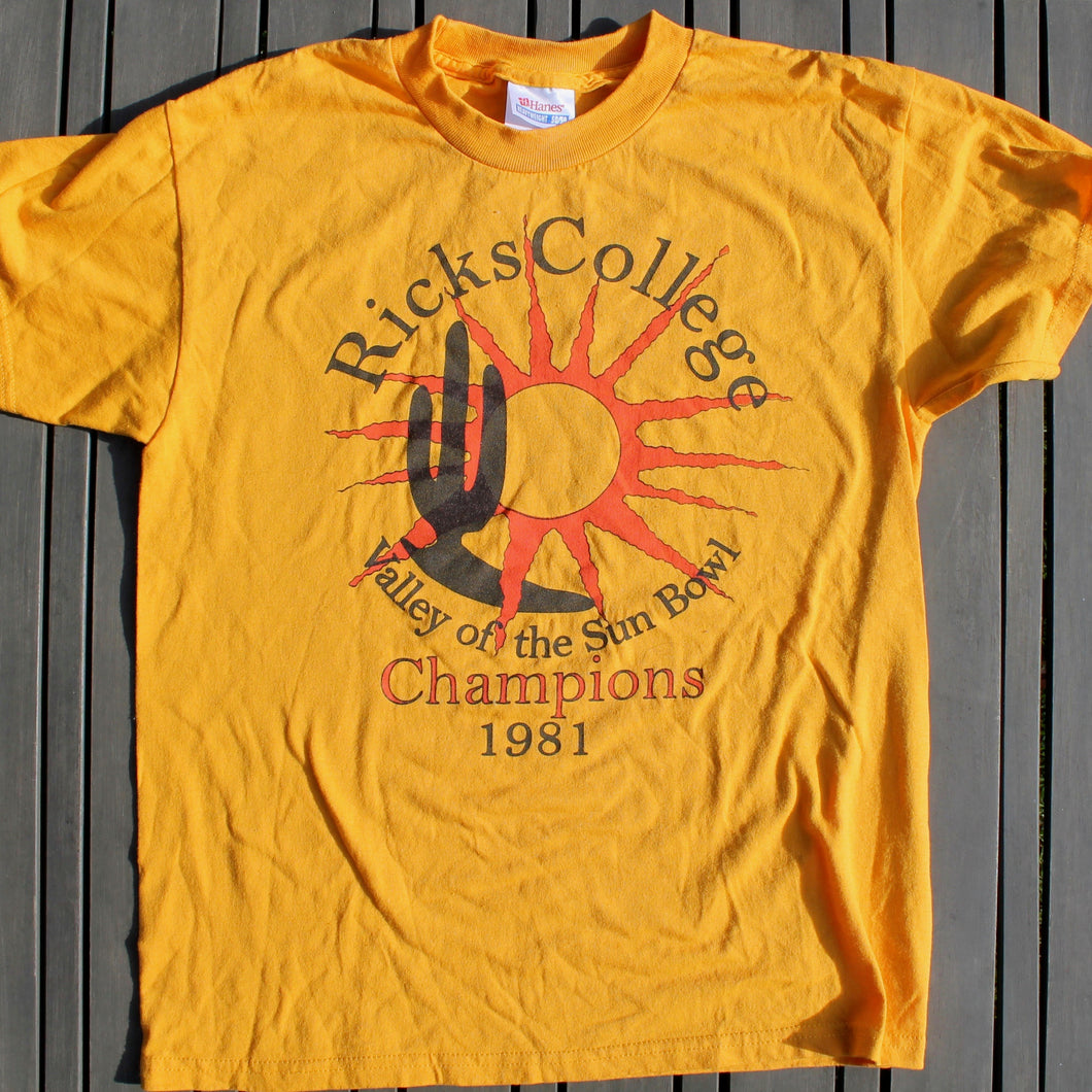 Ricks College: Valley of the Sun Bowl Champions shirt