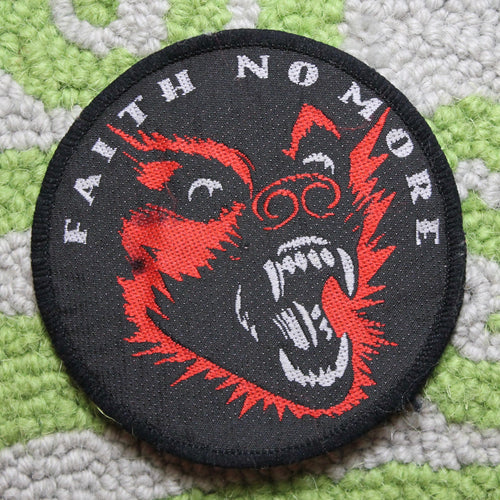 Vintage Faith No More patch King for a Day Fool for a Lifetime punk fashion